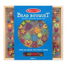 Melissa & Doug - Bead Bouquet Deluxe Wooden Bead Set
